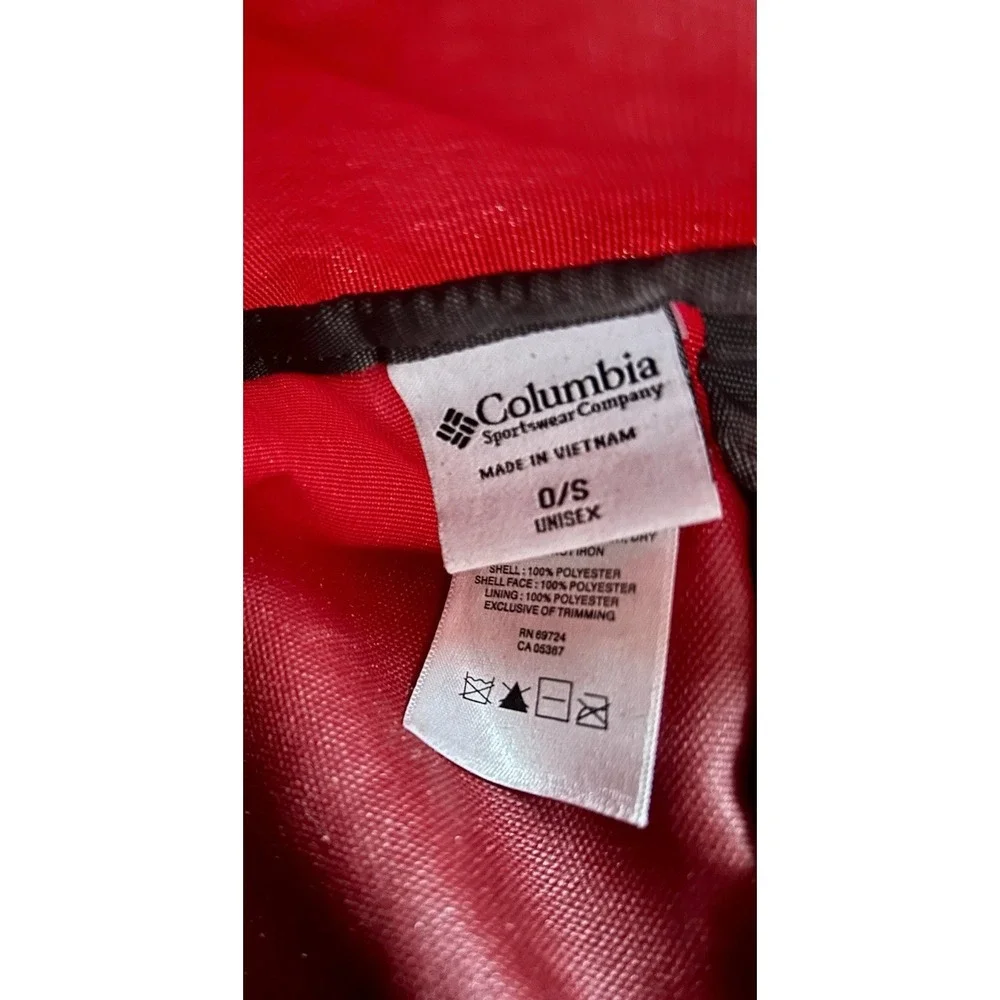 Columbia Triple canyon Backpack Red Grey Roll Top Dry Bag hiking daypack outdoor
